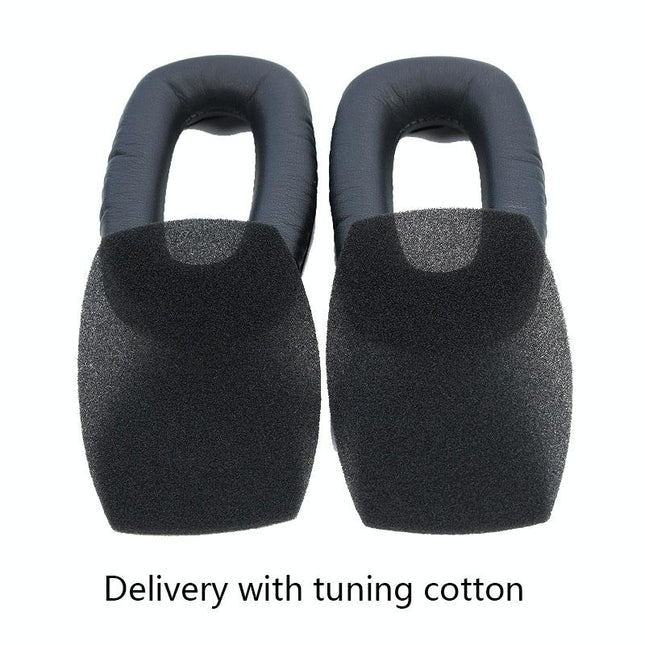 Black Sponge Earpads For Beyerdynamic Dt100 / Dt102 / Dt108 / Dt109 - 1 Pair