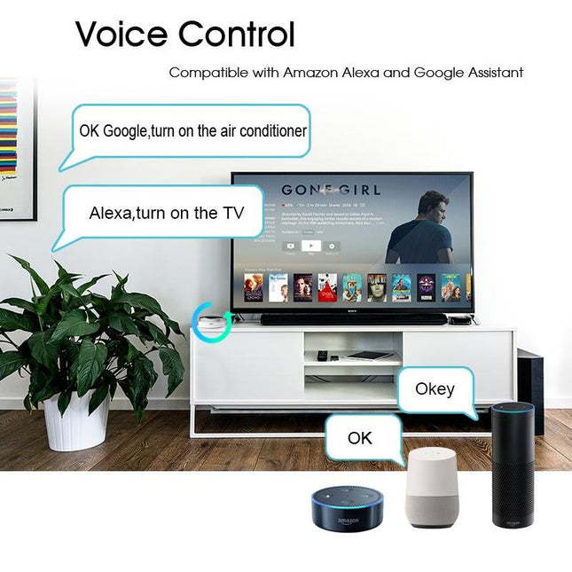 Smart Infrared Voice Remote For Mobile Wifi Control
