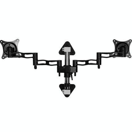 Wall-Mounted Dual Screen Computer Bracket For Splicing