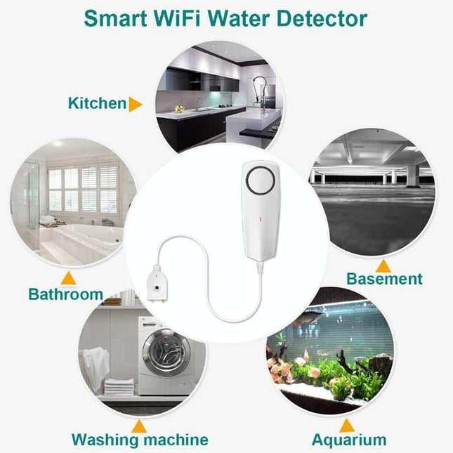 Smart Water Leak Alarm - Remote Control