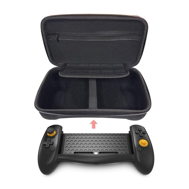 Gamepad Grip And Hard Bag Set For Nintendo Switch