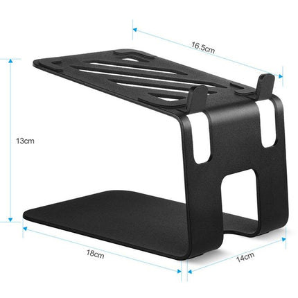 Aluminum Laptop Stand With Cooling Speaker - Portable