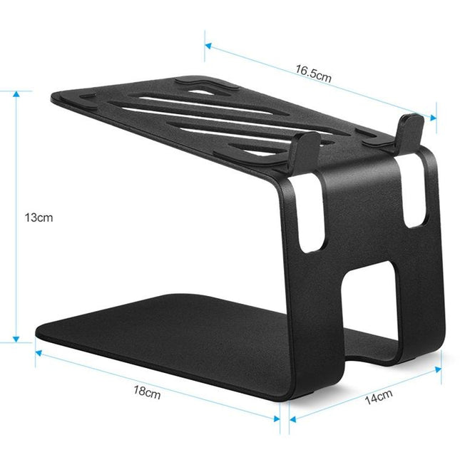 Aluminum Laptop Stand With Cooling Speaker - Portable