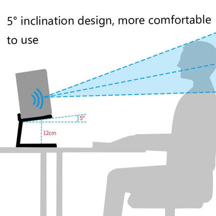 Aluminum Laptop Stand With Cooling Speaker - Portable