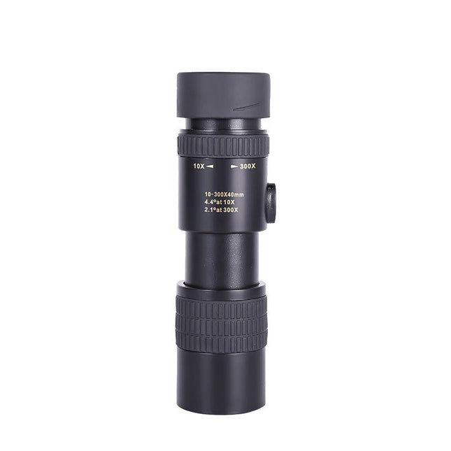 High Definition Monocular Telescope - 10-300X40 Bak4 Prism