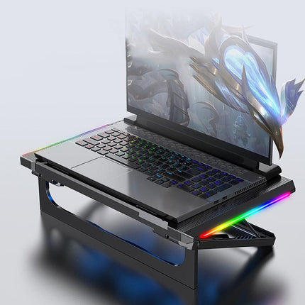 Light-Up Laptop Cooler - Rgb Effect