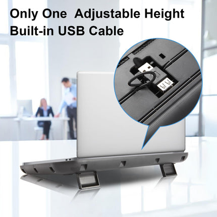 Nuoxi M10 Dual Usb Laptop Cooling Pad