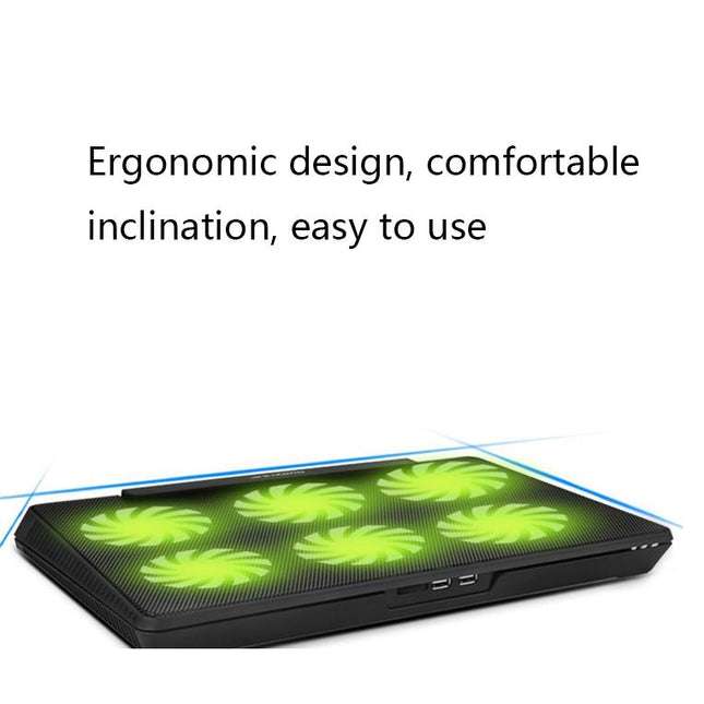 Mesh Laptop Cooling Stand - Metal Base