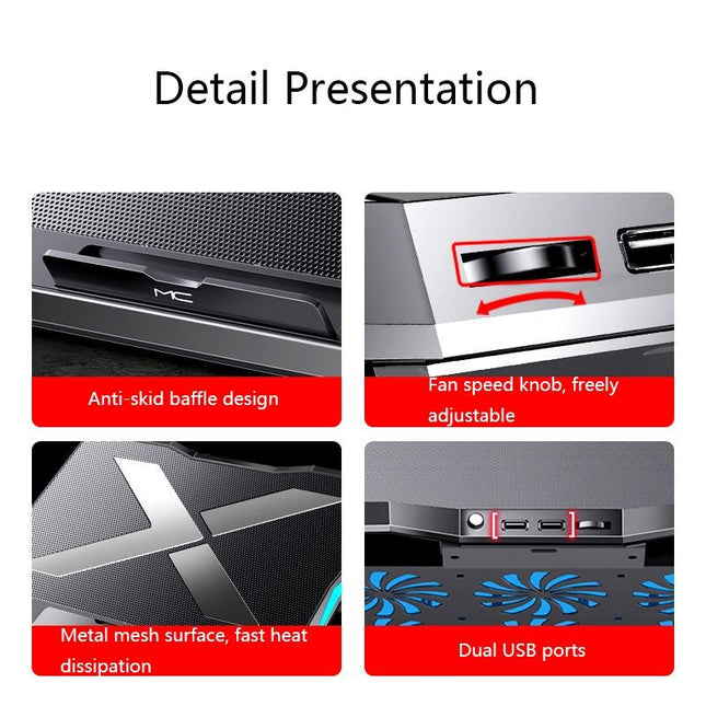 Portable Laptop Cooler - Foldable For Mac Q3