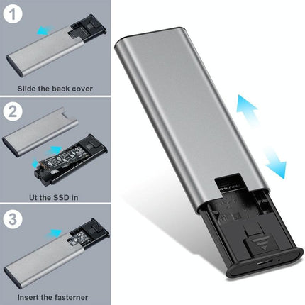 Aluminum M.2 Nvme Usb-C Enclosure