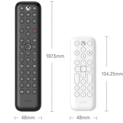 Long Backlit Media Remote For Xbox - Black