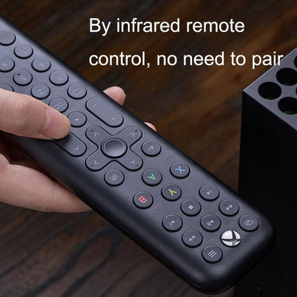 Long Backlit Media Remote For Xbox - Black