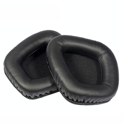 Black Protein Leather Earpads For Corsair Void Pro Elite - Set Of 2