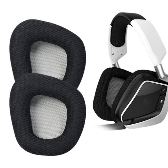 Pair Of Gray Earpads For Corsair Void Pro Elite