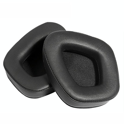 Black Lamb Leather Earpads For Corsair Void Pro Elite - Set Of 2