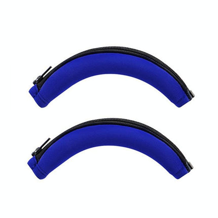 2-Pack Headset Earmuff Covers For Edifier W820Nb - Blue Headband