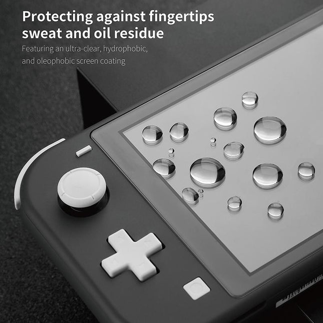 Anti-Fingerprint Tempered Film For Switch Lite - Hd Quality