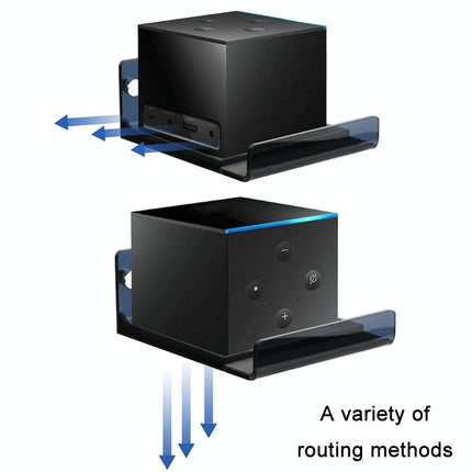 Wall Mount For Amazon Fire Tv - Half-Transparent Tea Black