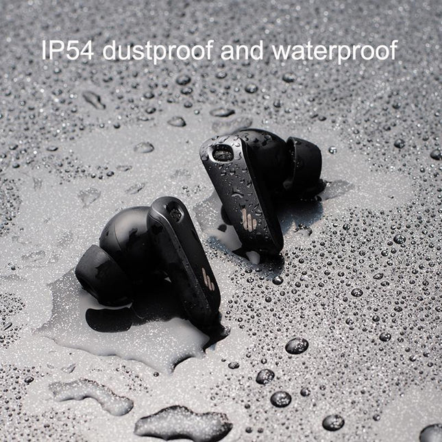 Shadow Black Wireless Bluetooth Earphones - Waterproof And Dustproof