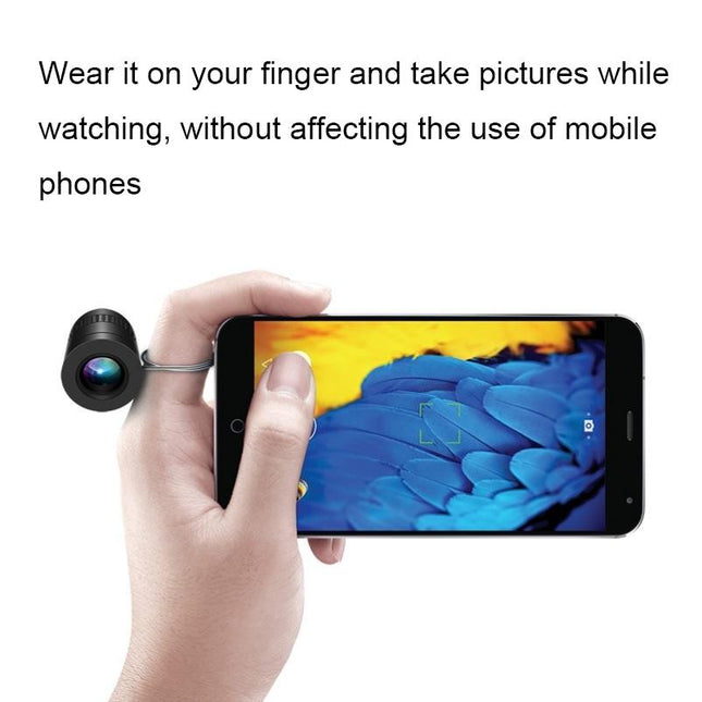 Mini Hd Ring Telescope - 5X Magnification