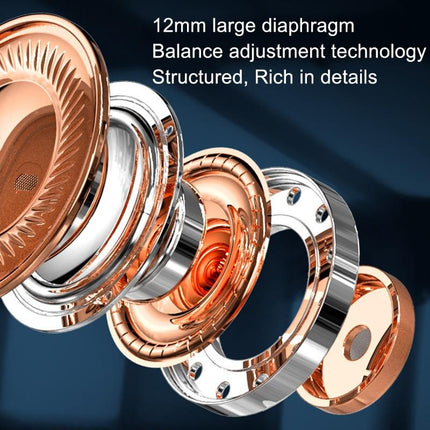 X5 Standard Bluetooth Hanging Ear Sports Headset With Digital Display