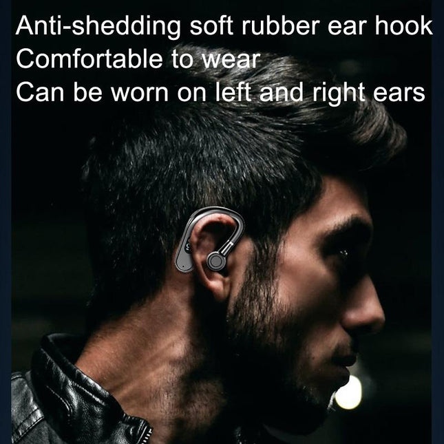 X5 Standard Bluetooth Hanging Ear Sports Headset With Digital Display