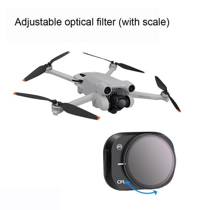 Adjustable Aluminum Filter For Dji Mini 3 Pro - Nd64