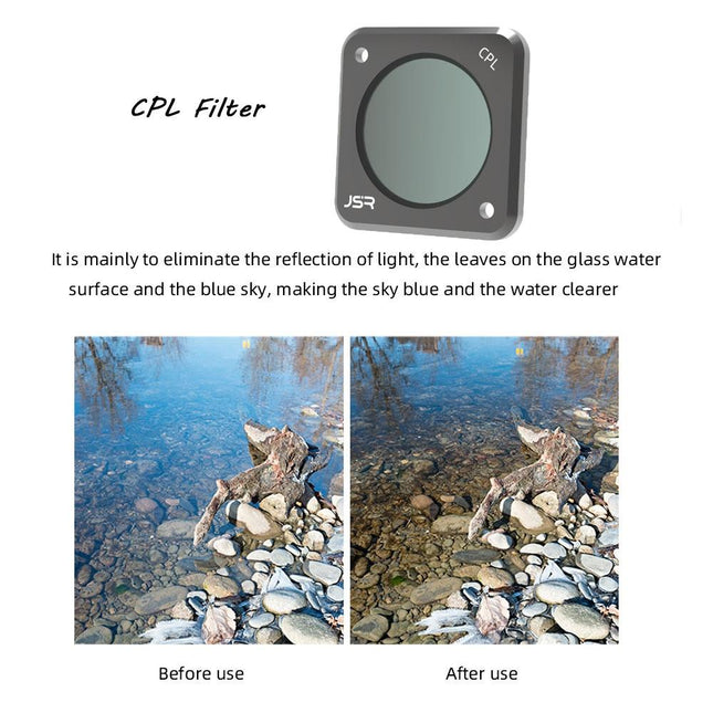 Nd32Pl Action Camera Filters For Dji Action 2 - Enhance Your Footage