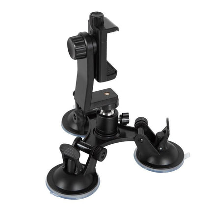 Universal Car Suction Cup Mount For Video Shooting And Phone Clip
