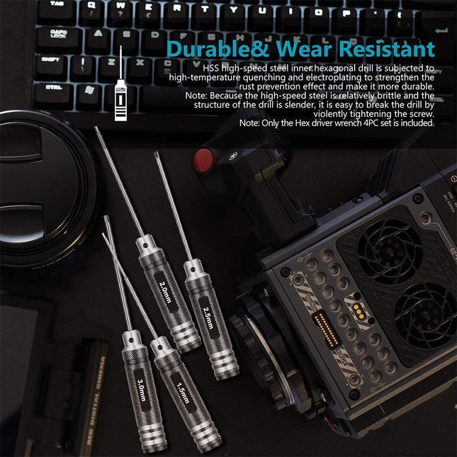 Drone Repair & Disassembly Tool - Inner Hex T6 / T9 Screwdriver