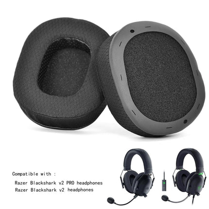 Pair Of Sponge Ear Pads For Razer Blackshark V2 / V2 Pro