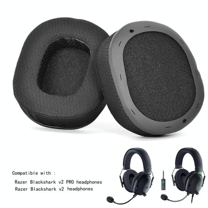 2-Pack Ear Pads For Razer Blackshark V2 / V2 Pro - Ice Sense Sponge Cover