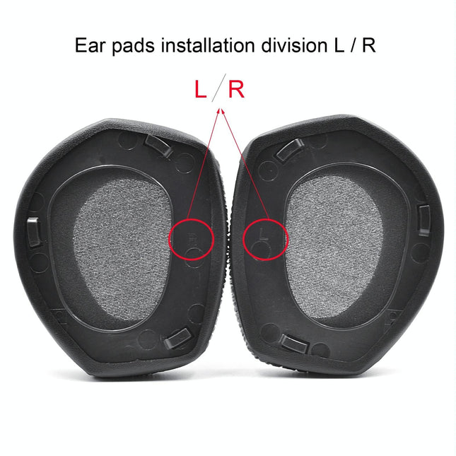 Sennheiser Earmuff Set - 2 Pcs Frog Leather For Hdr Rs165 / 175 / 185 / 195