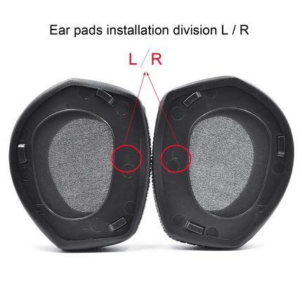 Sennheiser Earpads - 2 Pack Velvet Cloth Earmuffs For Hdr Rs Series