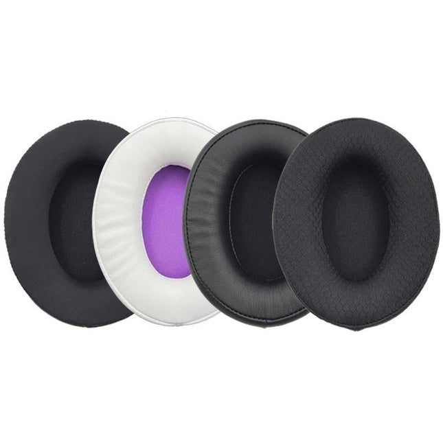 2-Pack Foam Headphone Earmuffs For Kingston Hyperx Cloud Mix / Flight S / Alpha - Black