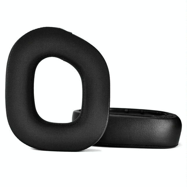 Pair Of Plush Earmuffs For Corsair Hs80 Rgb Headphones - Leather & Velvet