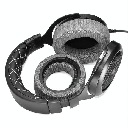 2-Pack Grey Linen Earpads For Corsair Pro Headsets