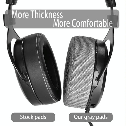 2-Pack Grey Linen Earpads For Corsair Pro Headsets