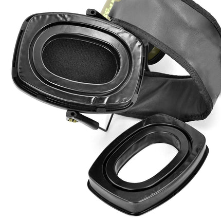 2-Pack Gel Ear Pads For Howard Leight Impact Sport Pro Sync Headset - Black