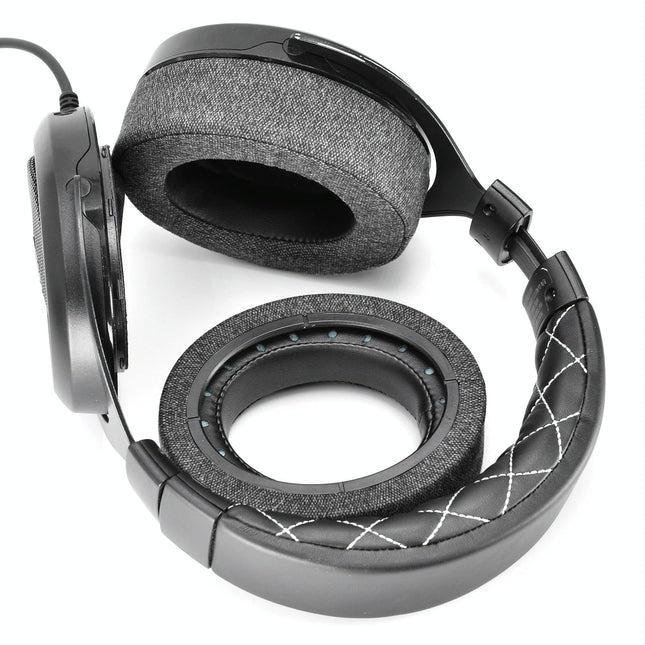 2-Pack Earpads For Corsair Hs Pro Series - Gray Linen & Leather