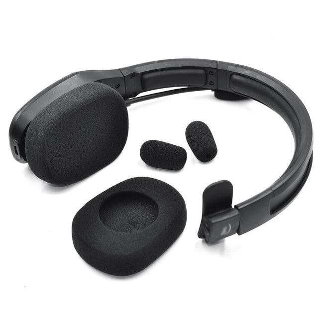 2-Pack Sponge Earmuffs For Vxi Blueparrott B450-Xt