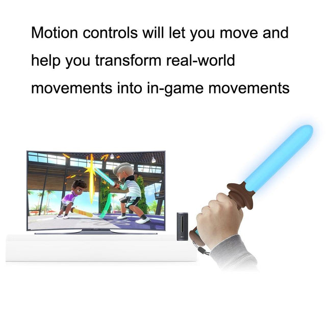 7-In-1 Sports Set For Nintendo Switch Lightsaber Leg Strap Tennis Racket Wrist Strap
