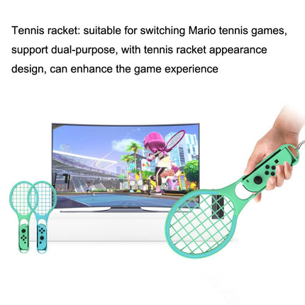 7-In-1 Sports Set For Nintendo Switch Lightsaber Leg Strap Tennis Racket Wrist Strap