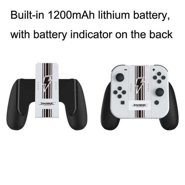 Oled Joycon Grip Charger For Nintendo Switch