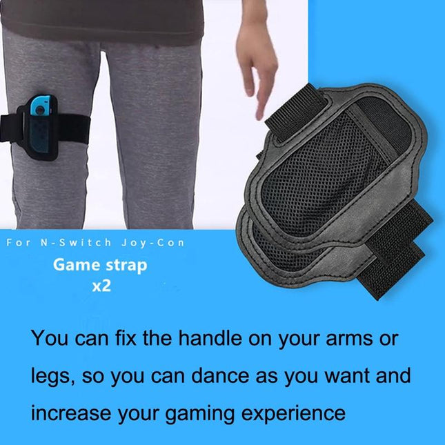 Versatile Grip And Strap Set For Nintendo Switch - 10 In 1