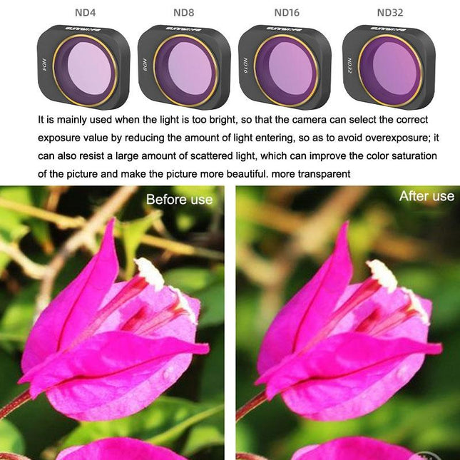 Mini 3 Pro Nd4 Filter For Mm3 Fi411