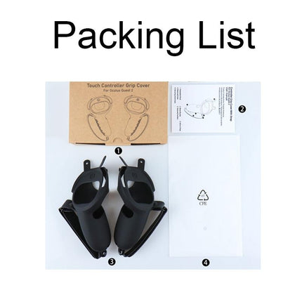 Protective Silicone Cover For Oculus Quest 2 - Anti Collision