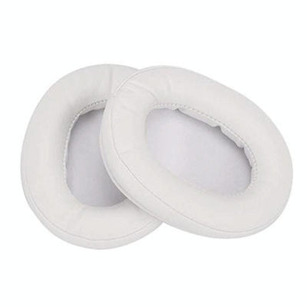 2-Pack Headset Earmuffs For Sony Mdr-7506 / V6 / 900St - White Stitching