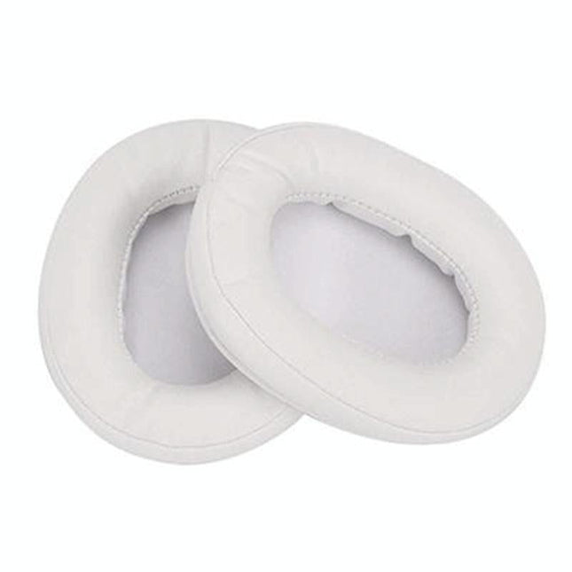 2-Pack Headset Earmuffs For Sony Mdr-7506 / V6 / 900St - White Stitching