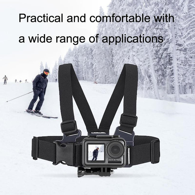 Sports Camera Chest Strap For Gopro / Action Riding Skiing Accessories